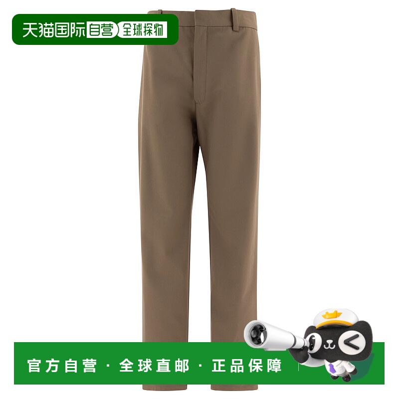 1h可退 香港直邮LOEWE 女士休闲裤 S540Y04XIF6975KHAKIBROWN AW2