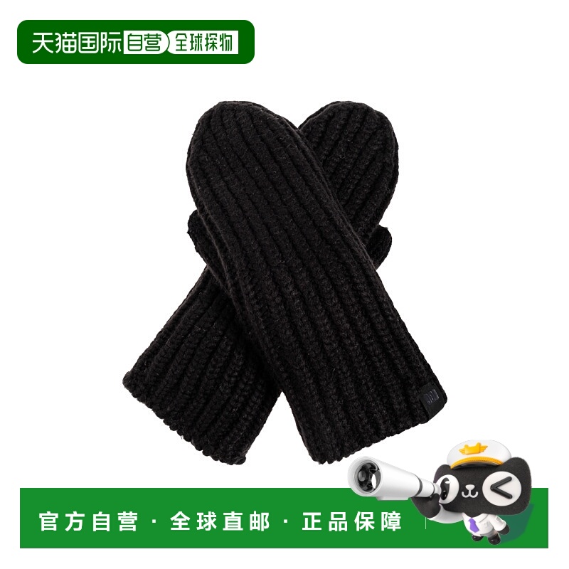 1h可退 香港直邮UGG 女士手套 1010220BLK AW2025 黑色 Gloves wi