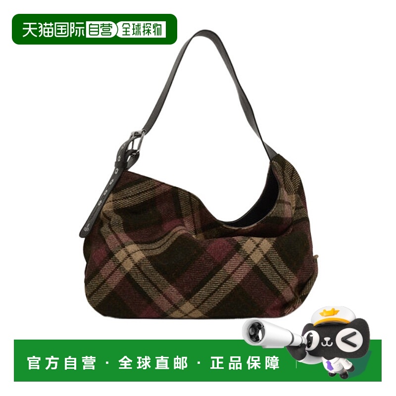香港直邮Vivienne Westwood MAXIME 大号单肩包 4601000BWW018D