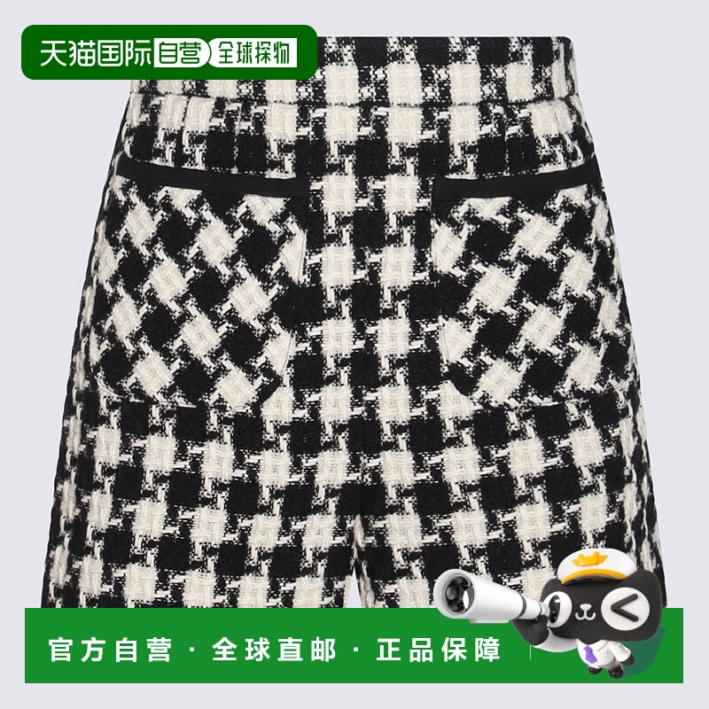 1h可退 香港直邮VALENTINO 女士短裤 6B3RF2W090K0AN SS2025 白色