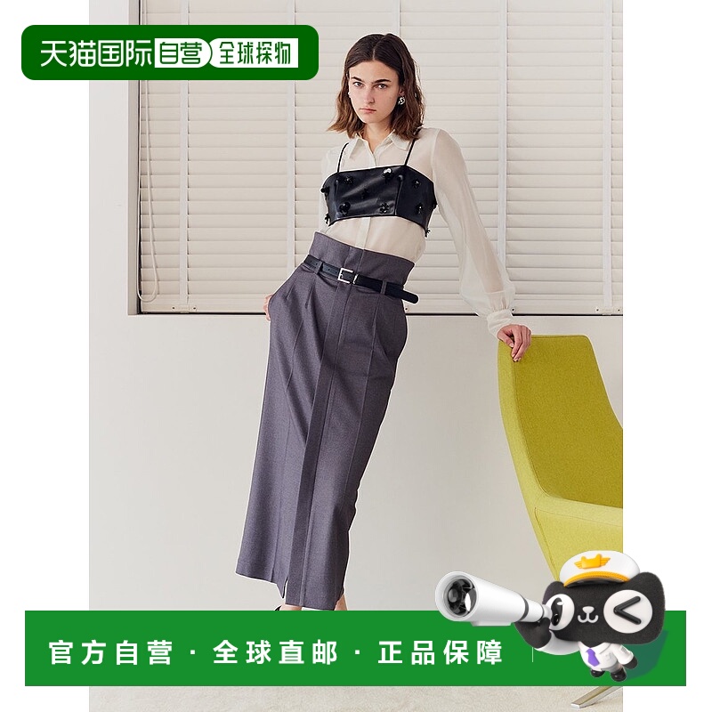 日本直邮FRAY I.D Center Press半身裙a字裙