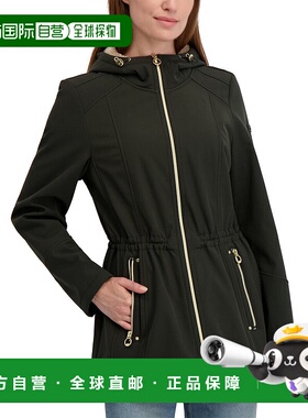 自营Laundry by Shelli Segal  Bonded Softshell Jacket - green