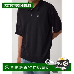 MOUSSY 落地 日本直邮AZUL 衫 1h可退 Polo 男士 接触冷感针织