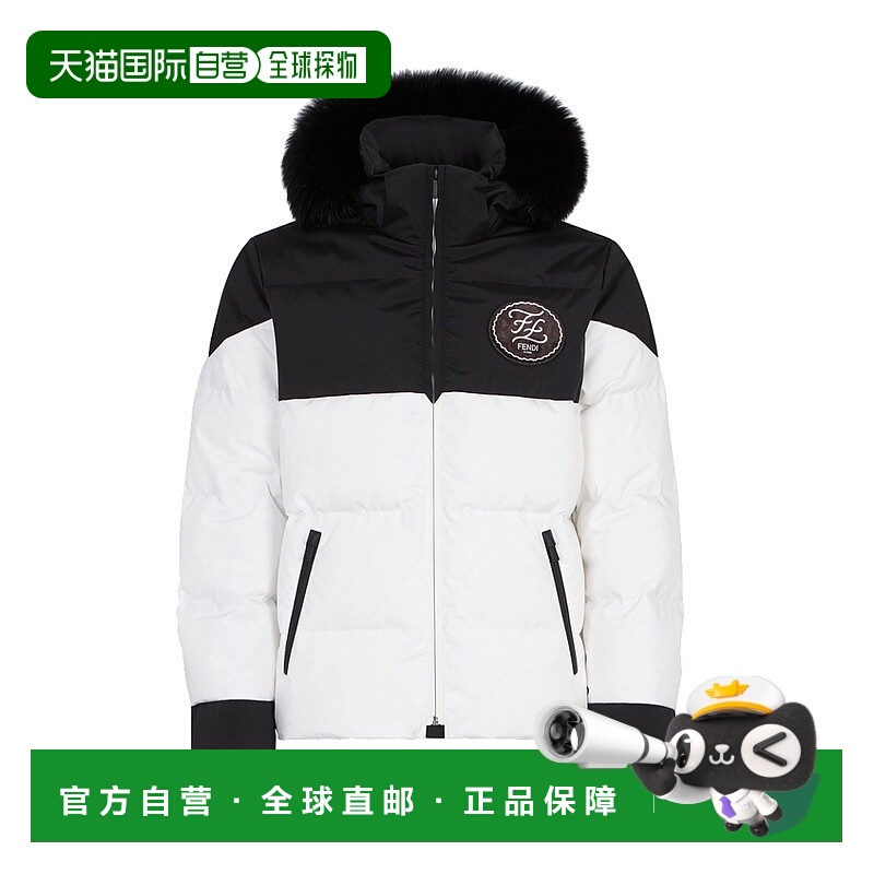 1h可退 香港直邮FENDI 男士外套 FAA664A9Q7F10B2 AW2019 白色 lo