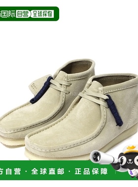 韩国直邮Clarks靴子男女同款枫木绒面革灰绿色柔软舒适时尚保暖