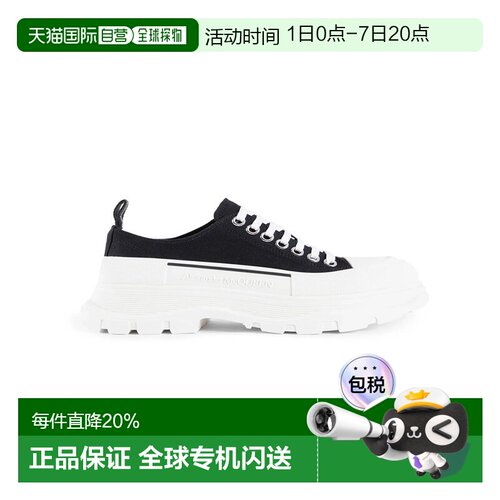 香港直邮Alexander McQueen亚历山大麦昆Tread Slick女鞋系带及踝