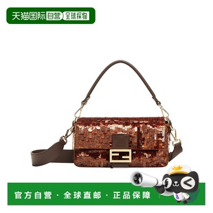 女士斜挎包 AW2024 香港直邮FENDI 8BR600ASUXF1BDH 棕色 中号