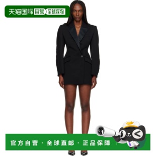 1h可退 香港直邮Givenchy 纪梵希 女士 黑色 Inside-Out Wool Coc