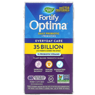 香港直发Nature's Way益生菌日常益生元促进规律排便60粒植物胶囊