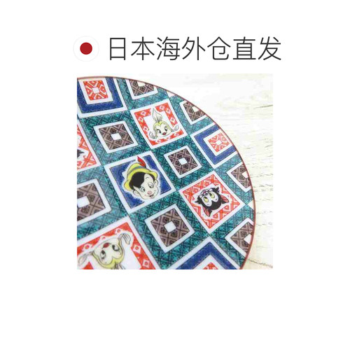 日本直邮Pinocchio 九谷烧 酱油碟 Disney Marimo Craft Cinema C