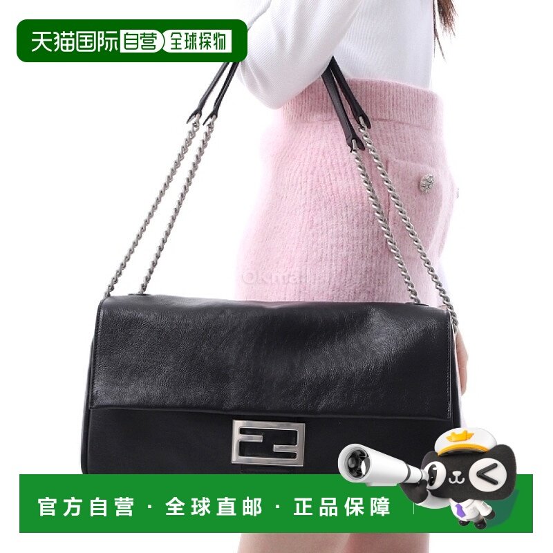 韩国直邮FENDI 长棍链条大号小牛皮 (8BR828 AS7A F1QD0) 单肩包