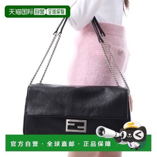 韩国直邮FENDI 长棍链条大号小牛皮 (8BR828 AS7A F1QD0) 单肩包