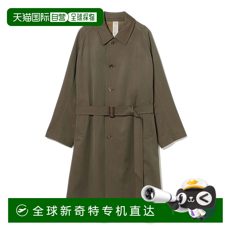 1h可退 日本直邮CONCETTO 男士复古风摩托车大衣 21190146343