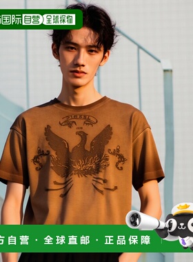 香港直邮DIESEL 男士T恤 A193730DLBW7FF AW2025 花色 短袖T恤