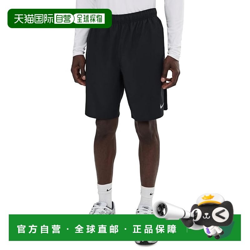 香港直邮Nike 耐克 男士 Challenger 9" 汗速排无内衬短裤,运动服/休闲服装,运动长裤,淘宝优惠券,粉丝福利购,淘宝优惠卷