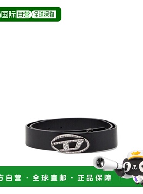 1h可退 香港直邮Diesel 25SS 水晶扣腰带 Women