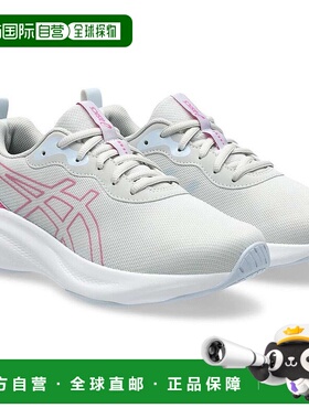 日本直邮ASICS 1154A212 Lazerbeam 运动鞋浅灰色/粉色非常适合男