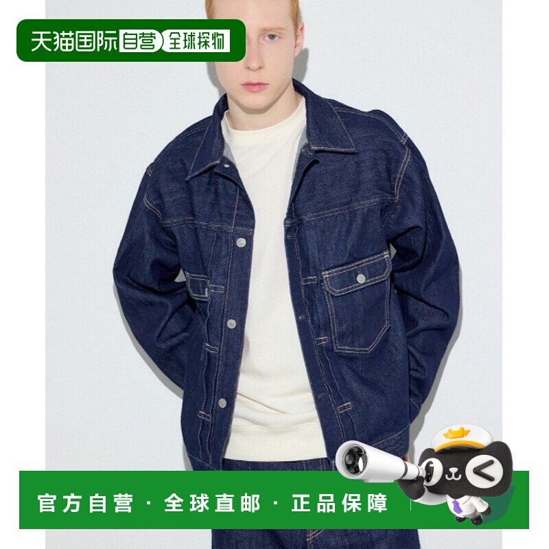 日本直邮AZUL BY MOUSSY 男装 宽松版型丹宁夹克 【付后1h可退】