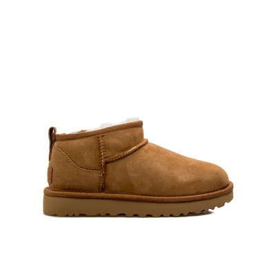 UGG 徽标短筒靴 1116109CHESS23CHESTNUT