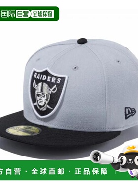 日本直邮NEW ERA 59FIFTY拉斯维加斯突袭者队帽 灰色 M-L码 [1452