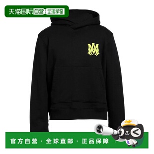 1h可退 香港直邮AMIRI 男士 连帽运动衫 black黑色 舒适时尚