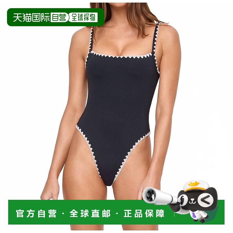 自营l spaceNadia One Piece Swimsuit In Black - black 美国奥