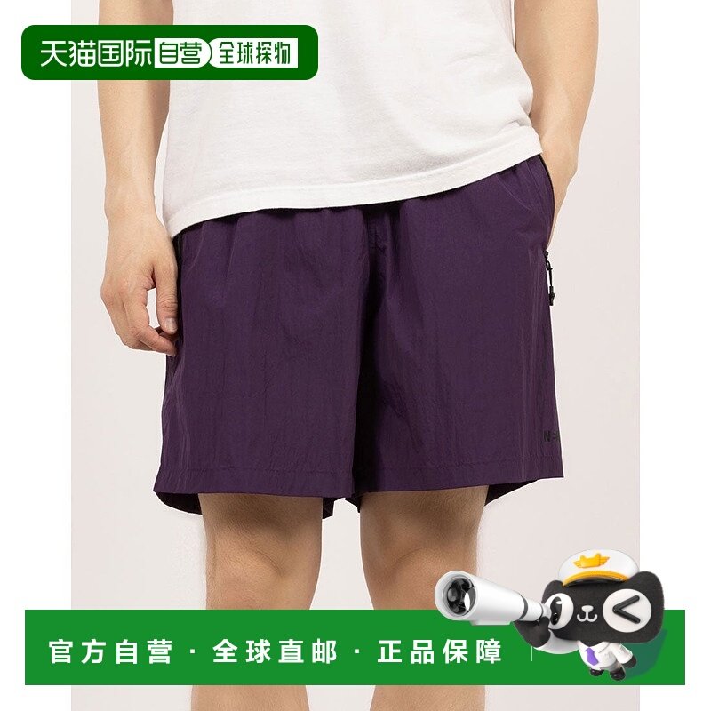 日本直邮NERDY 拉链拼接梭织短裤 [NE8621EU001044] 黑色