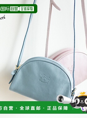 日本直邮IL BISONTE 斜挎包半月形皮包 oJZ