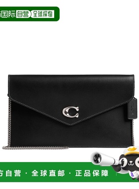 香港直邮COACH 女士单肩包 CR633LHBLK SS2024 黑色 Essential链