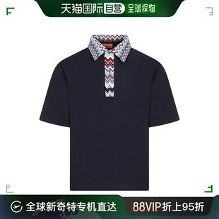 衫 锯齿领短袖 男士 香港直邮潮奢 米索尼 Polo Missoni MISSONI