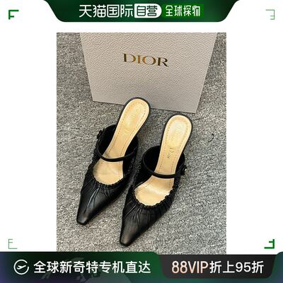 香港直邮DIOR 黑色女士高跟鞋 KCV001LAB-S900