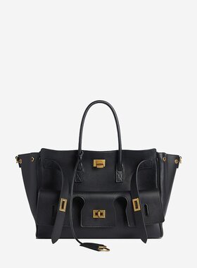 BALENCIAGA 女士手提包 8356892ABAV1000 AW2025 黑色