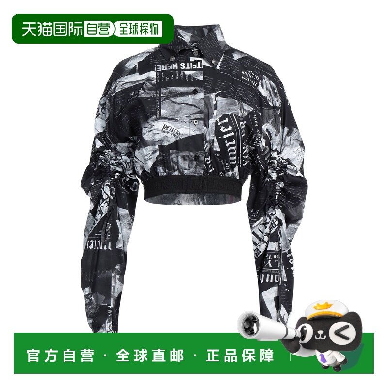 香港直邮versace 范思哲 女士 Blouses 花纹衬衫,女装/女士精品,衬衫,淘宝优惠券,粉丝福利购,淘宝优惠卷