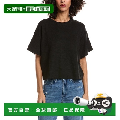 自营Splendid Callista T-Shirt - black 美国奥莱直发