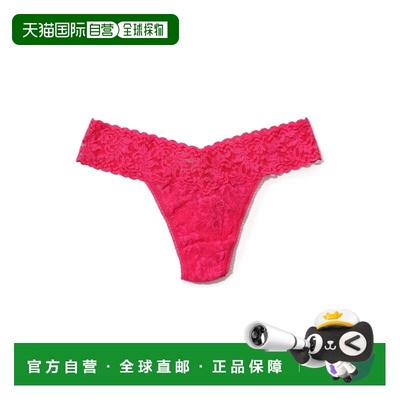 自营Women's Hanky Panky Signature Underwear Pink Lace Low Ri