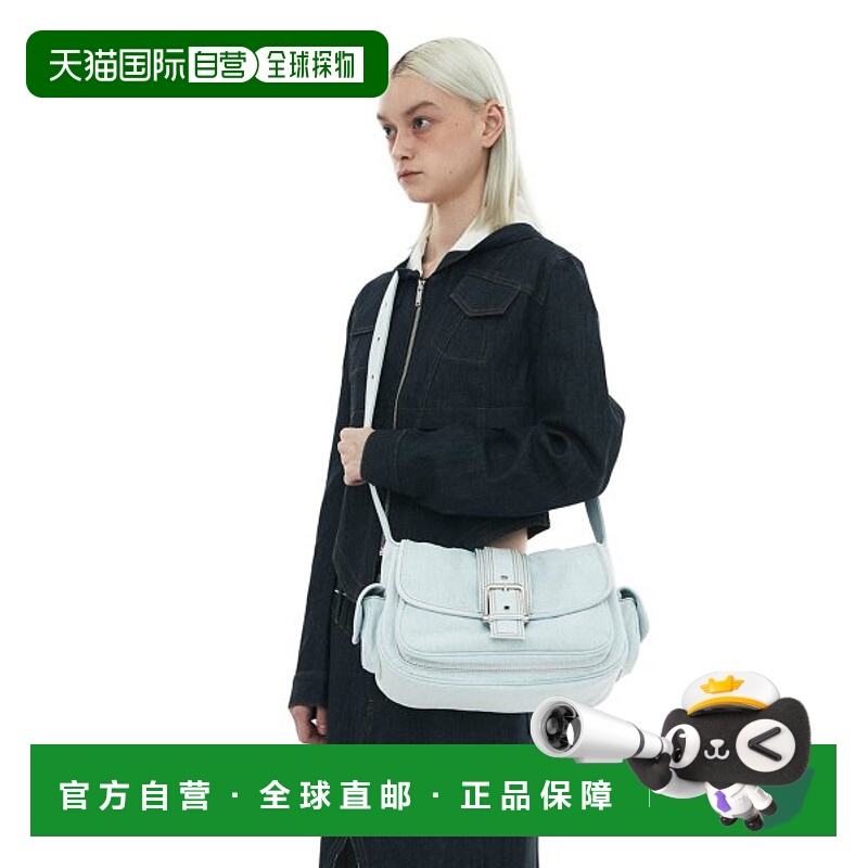 韩国直邮OSOI女士通用款女包MESSENGER BROCLE [ICE DENIM] 880997