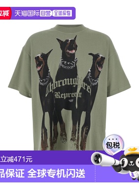 1h可退 香港直邮Represent 男士 'Thoroughbred' Doberman Letter