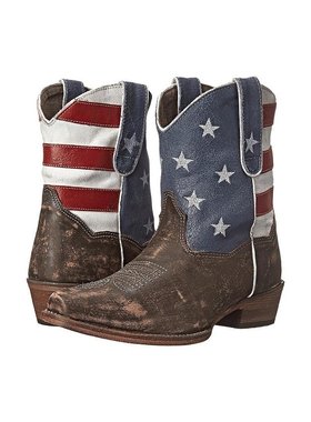 美国直邮Roper 美国国旗短靴 女鞋 时装靴 舒适优雅