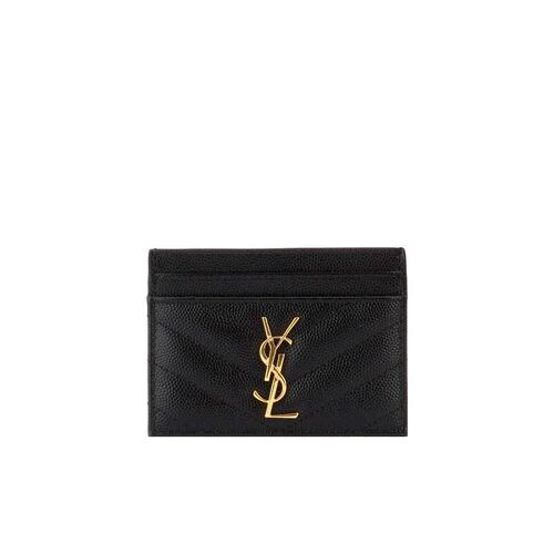 Saint Laurent 黑色Monogram卡包 423291B0W01