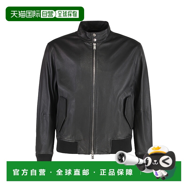 1h可退 欧洲直邮hugo boss 男士 皮质外套皮衣