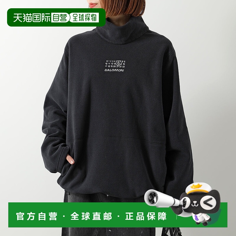 日本直邮MM6 x SALOMON 联名款抓绒上衣 S52NH0035 M20140 女士高