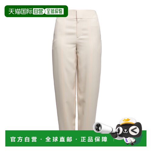 1h可退 欧洲直邮CHLOÉ 女士正装裤 17SPA5517S2370E5 SS2017 白色