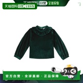 女童 Maggie 荷叶边天鹅绒衫 香港直邮Molo 童装 004177