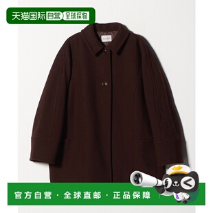 1h可退 日本直邮Steven Alan 女装羊毛短款立领大衣 切换设计立体