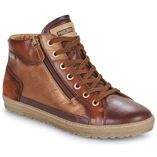 Pikolinos 派高雁 LAGOS 901 女士鞋子高帮板鞋 901-8772C1-CAOBA