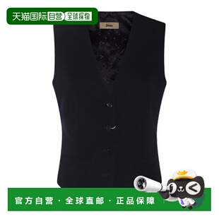 香港直邮Herno GI000291D12718 女士 马甲 blue蓝色 无袖 1h可退