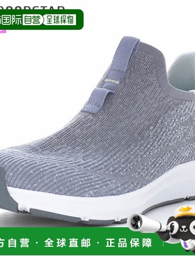 日本直邮MOONSTAR 女士 SNGY L28 烟熏蓝色一脚蹬运动鞋（SNGY L2