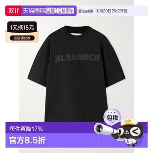 吉尔 桑达 恤 香港直邮Jil J03GC Sander 徽标印花 1h可退 女士