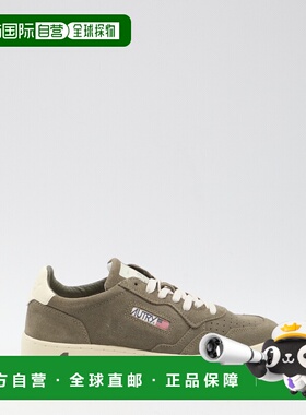 1h可退 香港直邮AUTRY 男士 MEDALIST 低帮绒面革运动鞋 AULMUH04