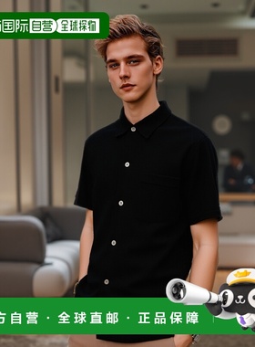 香港直邮Our Legacy 徽标短袖衬衫 M2202BB